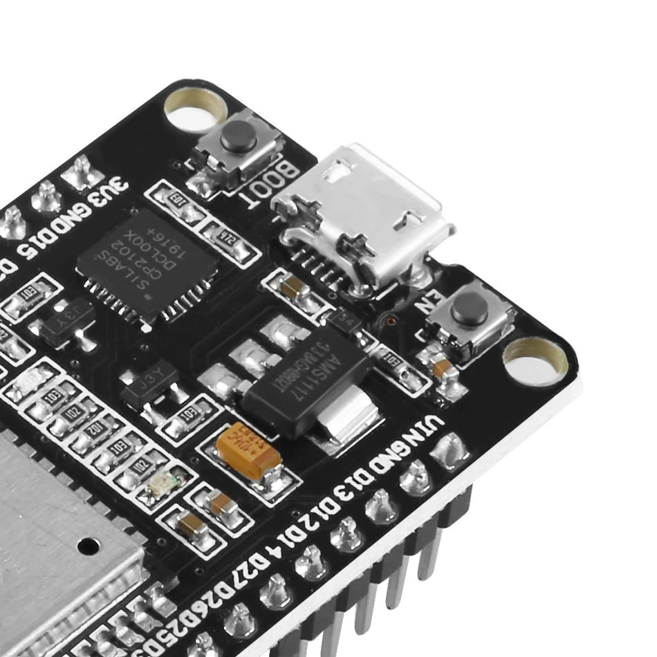 Макетная плата Aokin ESP32 2 4 ГГц двухрежимный модуль Wi-Fi + Bluetooth двухъядерный ESP32s