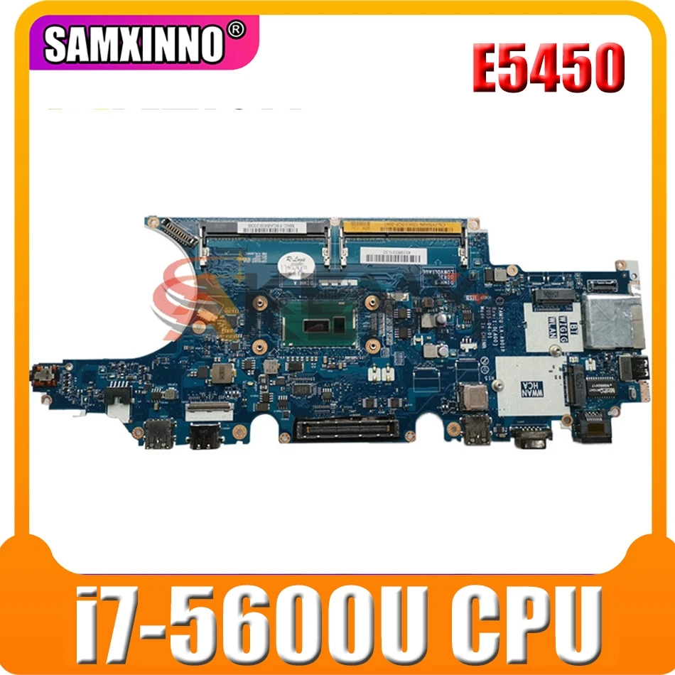 

Оригинальная материнская плата для ноутбука для DELL Latitude E5450 i7-5600U CN-0X4WN9 0X4WN9 LA-A901P SR23V DDR3 материнская плата