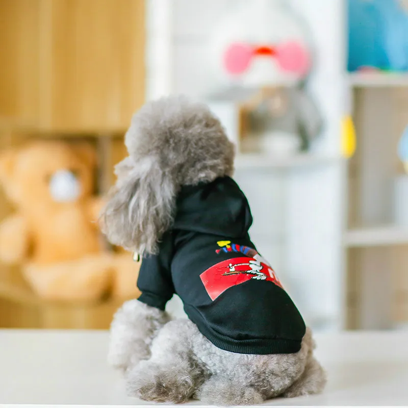 Толстовка для собак среднего размера свитер с принтом головы собаки новинка на