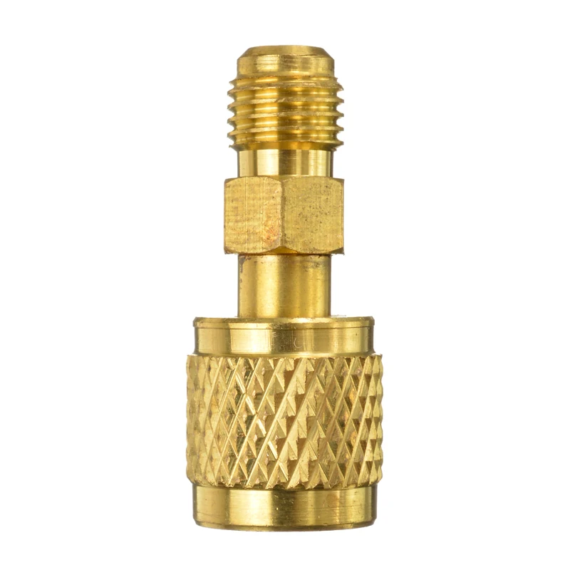 1/4 &quotR410A латунный адаптер Mayitr Male SAE to 5/16&quot Женский зарядный шланг насос для