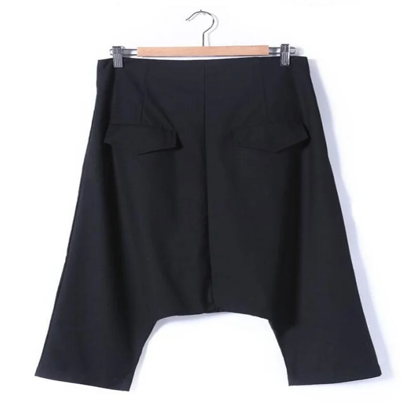 Мужские шаровары в Корейском стиле с пряжкой мешковатые брюки панк хип хоп для