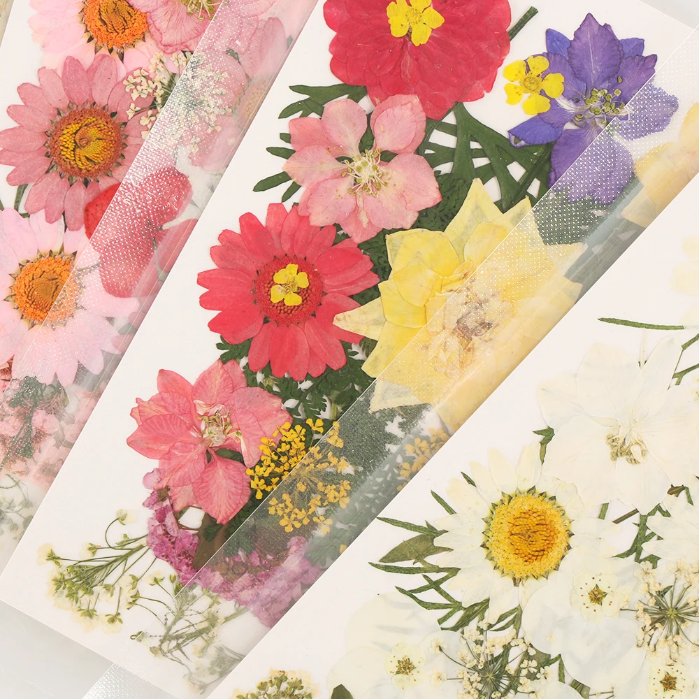 1Pack 3D Pressed Mixed Real Dried Flower DIY Floral Decors For UV Gel Nail Art Sticker Candle Making Resin Mold Filling Material - купить по