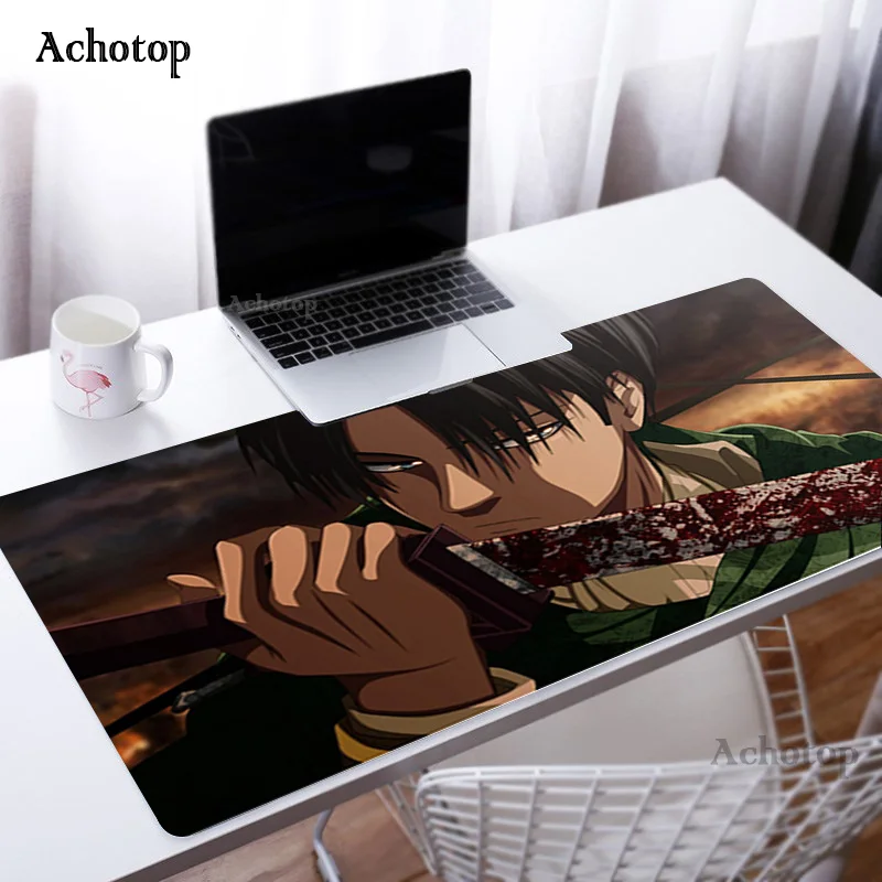 

Anime Attack on Titan mouse pad gamer Large Mouse Pad PC Computer Mousepad Gaming mouse pad Gamer LaptopKeyboard Mouse manga Mat