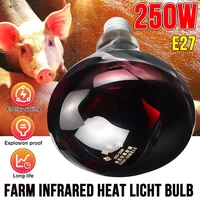 250w e27 infrared led light thickening heat lamp thermal preservation bulb for pet brooder hatch piggy dog cat prevents diarrhea