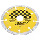 Диск для циркулярной пилы, твердая легированная сталь, 115 мм, алмазный диск для мрамора, камня диск для сухой резки для гранита, бетона, керамики