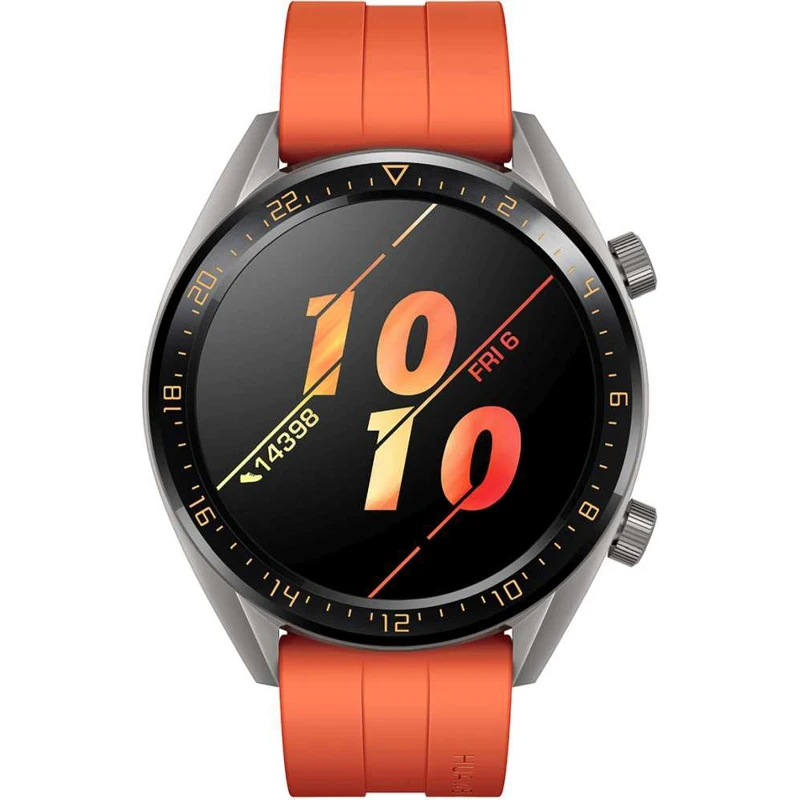 Смарт часы HUAWEI Watch GT Active 46мм 1.4&quot оранжевый/оранжевый (55023850)|Смарт-часы| |