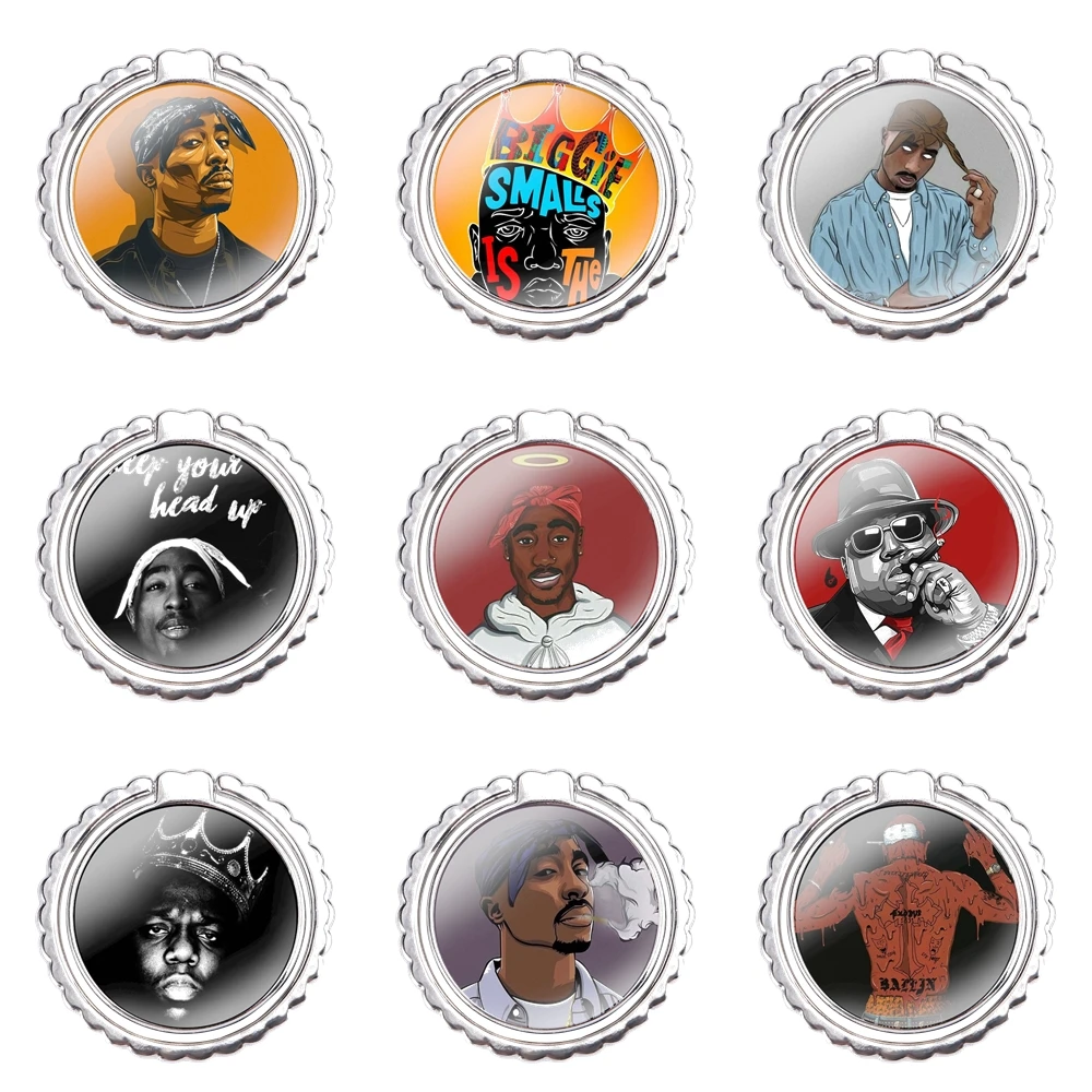 Металлическая подставка для телефона с кольцом на палец 360 градусов | Мобильные