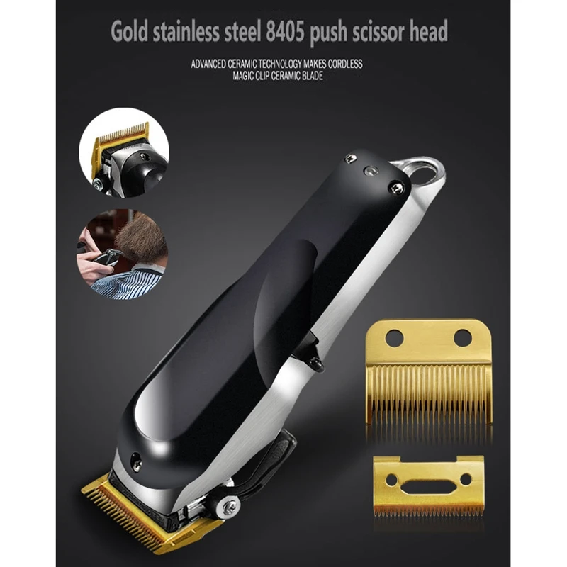 

2 Sets Adjustable Clippers Blades, 2 Hole Hair Trimmer Replacement Blade for Wahl