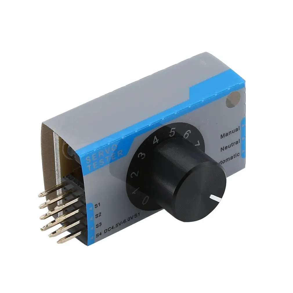 

Mini 3-channel Servo Tester Servo Consistency Master Tester for RC Helicopter Airplane Car