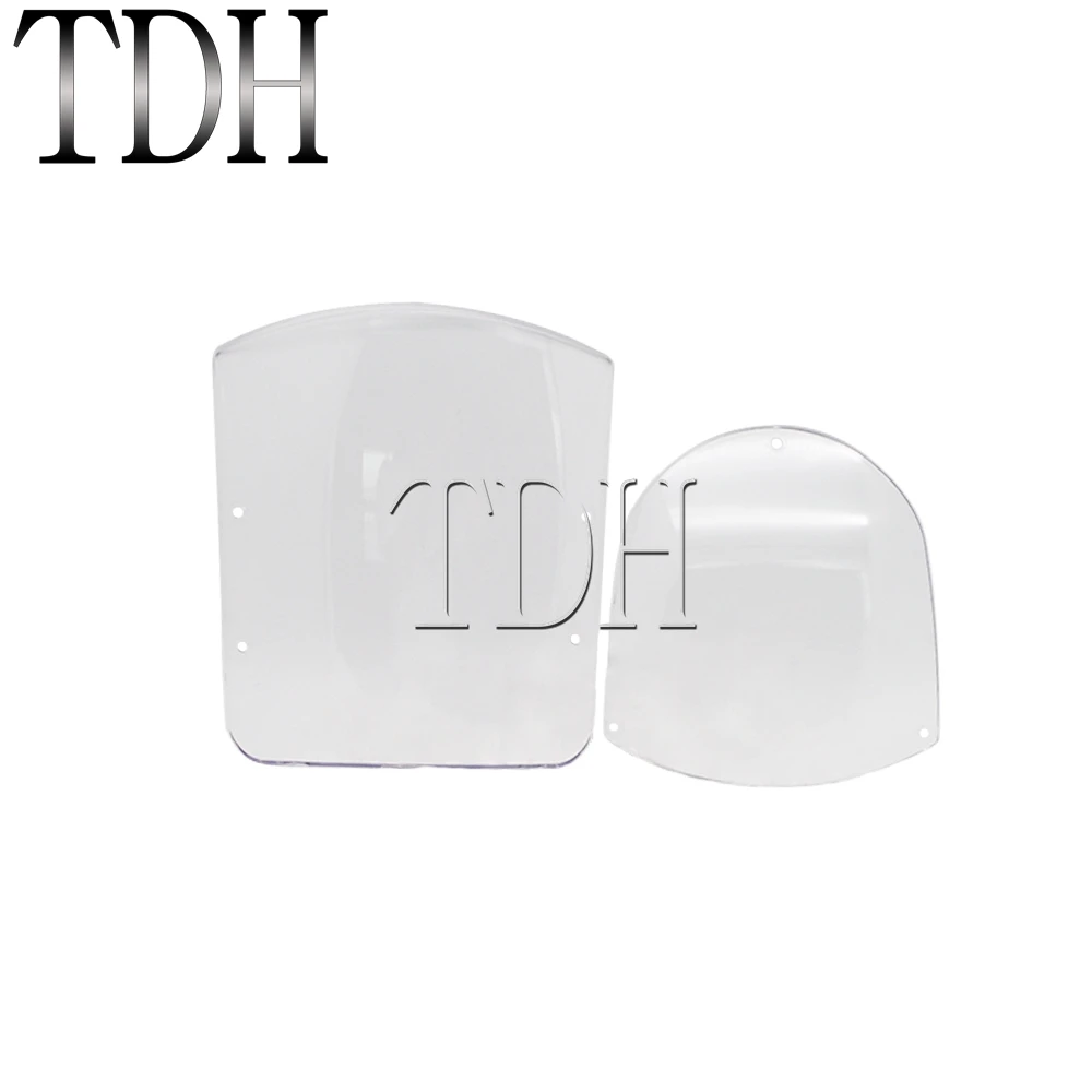 clearsmoke quarter fairing windscreen wind shield screen protector for harley xl 883 xl1200 1988 up fxr 1986 94 dyna 1995 05 free global shipping