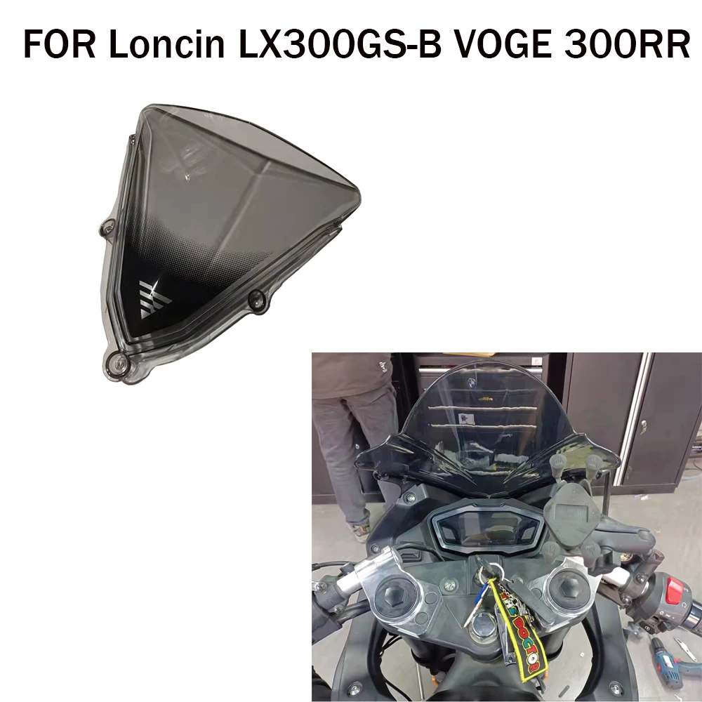 FOR Loncin VOGE 300RR LX300GS-B Original Windshield Front Windshield