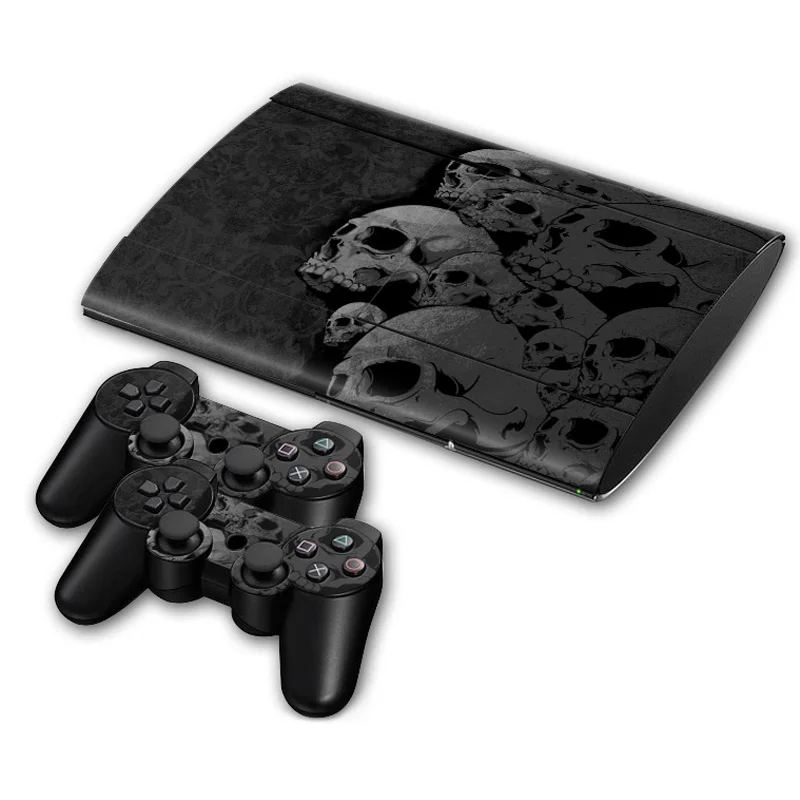 Новый дизайн для Ps3 super slim 4000 консоль и контроллеры наклейки ps3 виниловая
