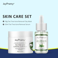 joypretty against acne face serum moisturizer skin care set pimple remove green tee facial mask for acne treatment woman beauty