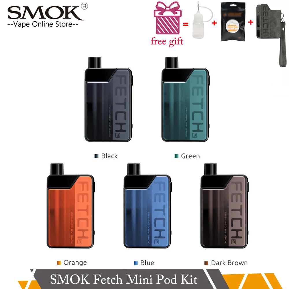 Предварительный заказ SMOK Fetch Mini Pod стартовый комплект встроенный аккумулятор 1200