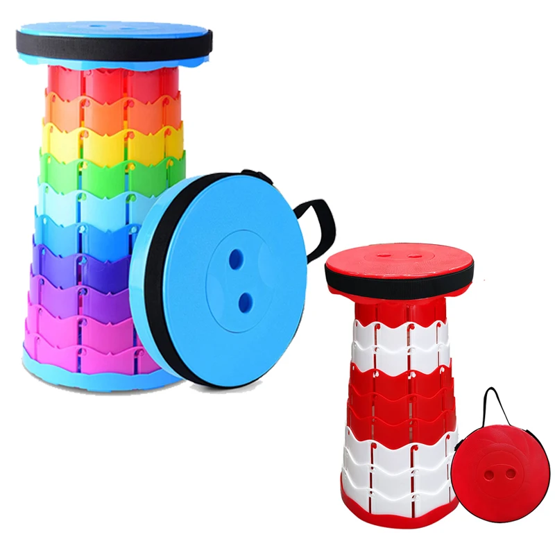 

Folding Stool for Camping Travel Small Portable Lightweight Foldable Seat Chair for Fishing Outdoor Indoor Picnic