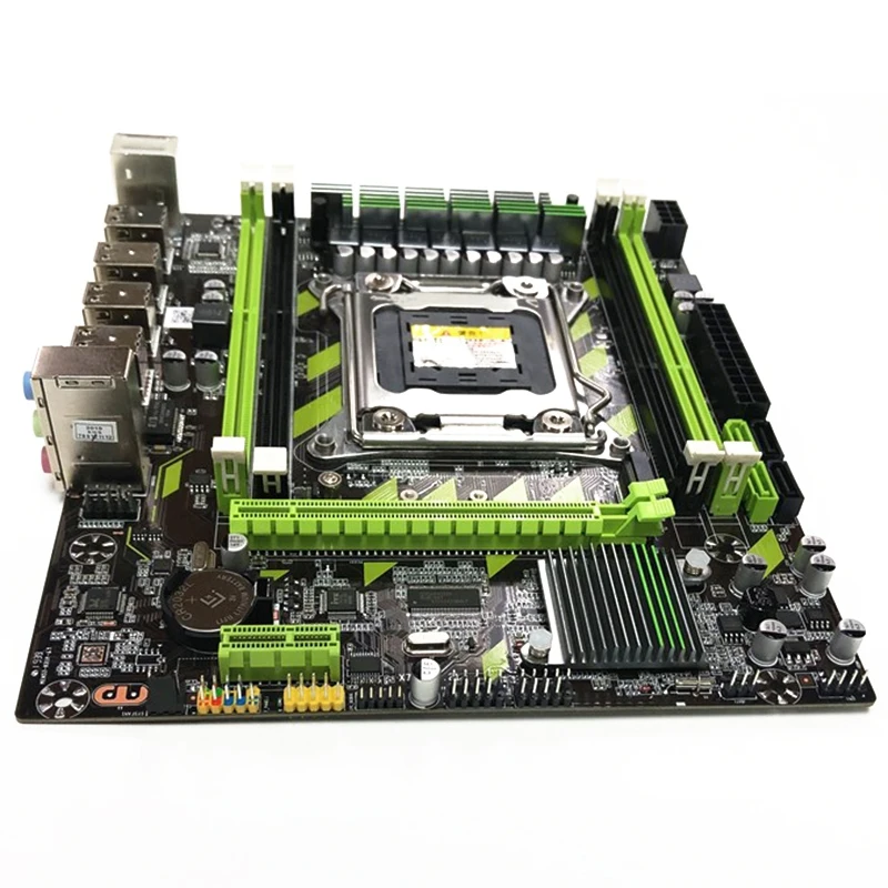 X79 X79G комплект материнской платы с LGA2011 Combos Xeon E5 2620 CPU 2 шт. x 4 ГБ = 8 Гб памяти DDR3 RAM 1333