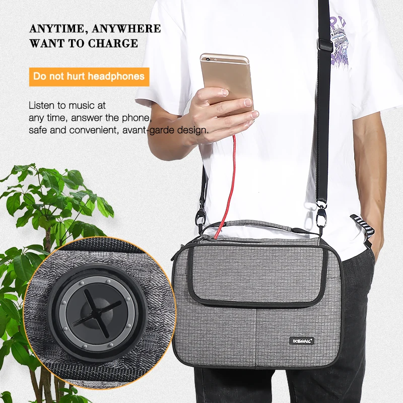 Shellnail водонепроницаемый гаджет органайзер цифровая сумка для хранения 10