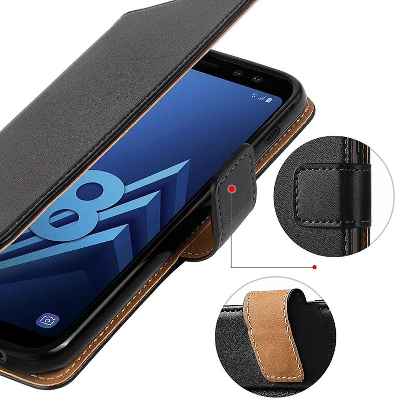 Роскошный чехол из искусственной кожи для телефона SamsungS8 Plus откидной Чехол Samsung S8