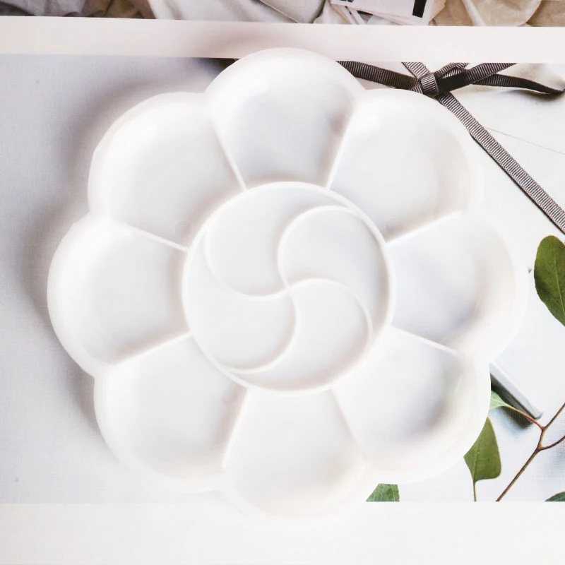 2 шт 11 8 см Сделай Сам палитра ремесло сливовидная пластиковая Акварельная