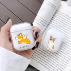 Симпатичная задняя крышка для Airpods 1 2, Беспроводная Bluetooth-защита для Air pod