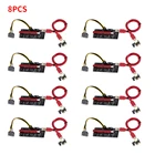 10 шт. новые VER009 USB 3,0 PCI-E VER 009S Express1X 4x 8x 16x удлинитель адаптер SATA 15pin до 6 pin Мощность кабель