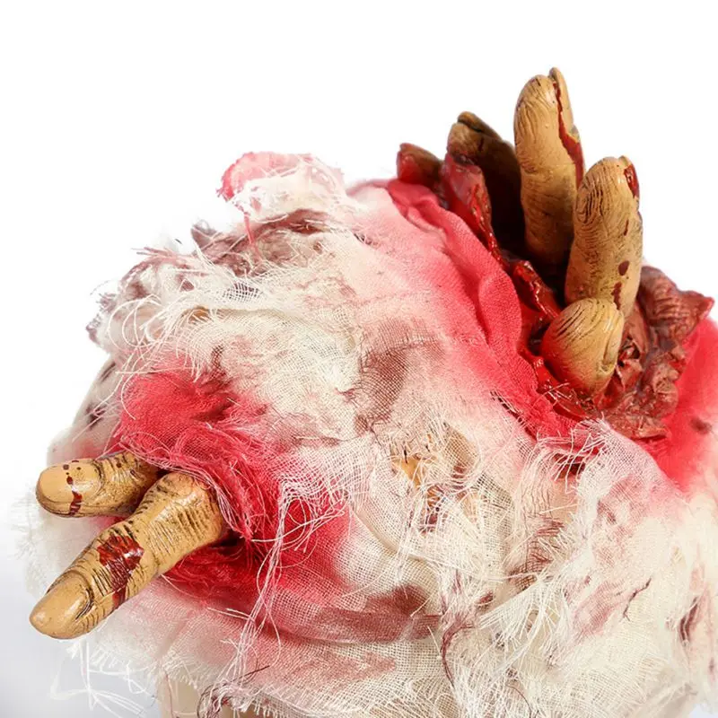 Страшная маска на Хеллоуин кровотечение Марля головной убор бутафория для