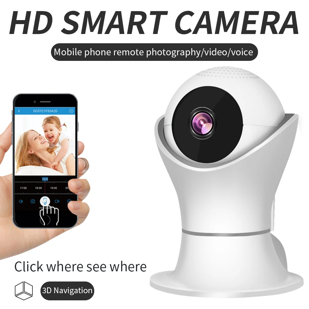 Камера видеонаблюдения 1080P IP Wi Fi P2P TF карта 2 МП|Камеры видеонаблюдения| |