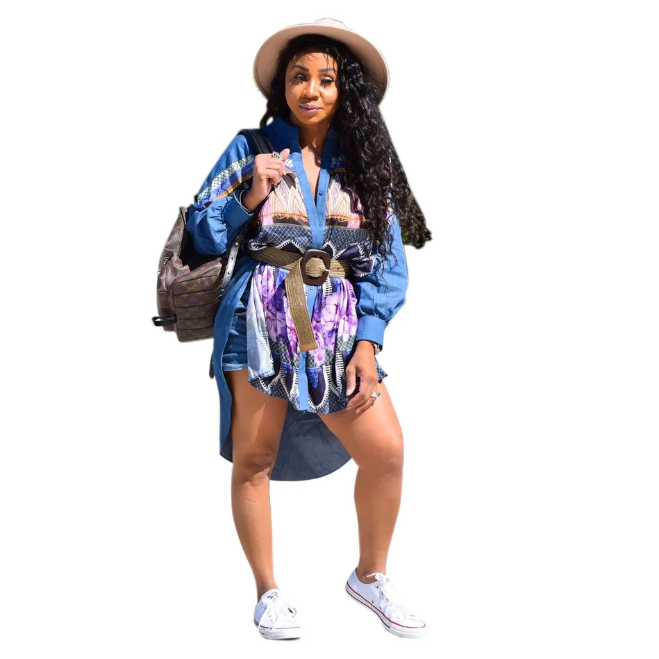 Новинка 2019 стильная классическая африканская Женская одежда Дашики модный принт