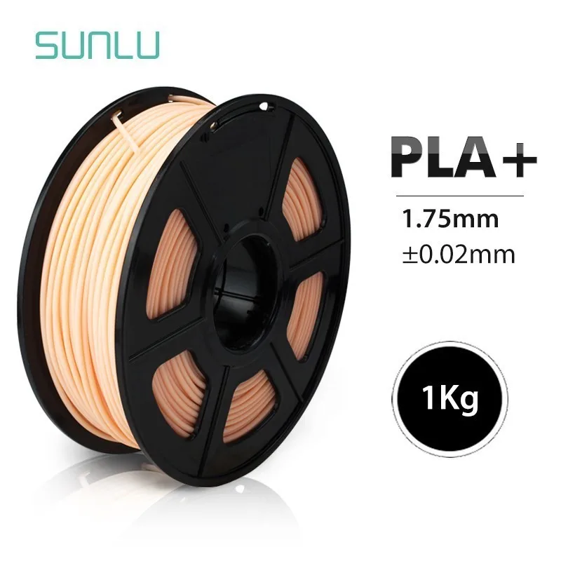 PLA PLUS-SKIN Нить для 3D-принтера PLA Plus 1,75 мм, Высококачественная нить PLA с низкой усадкой, расходный материал для 3d принтеров и 3d ручек, 1 кг - Цвет: PLA PLUS-SKIN