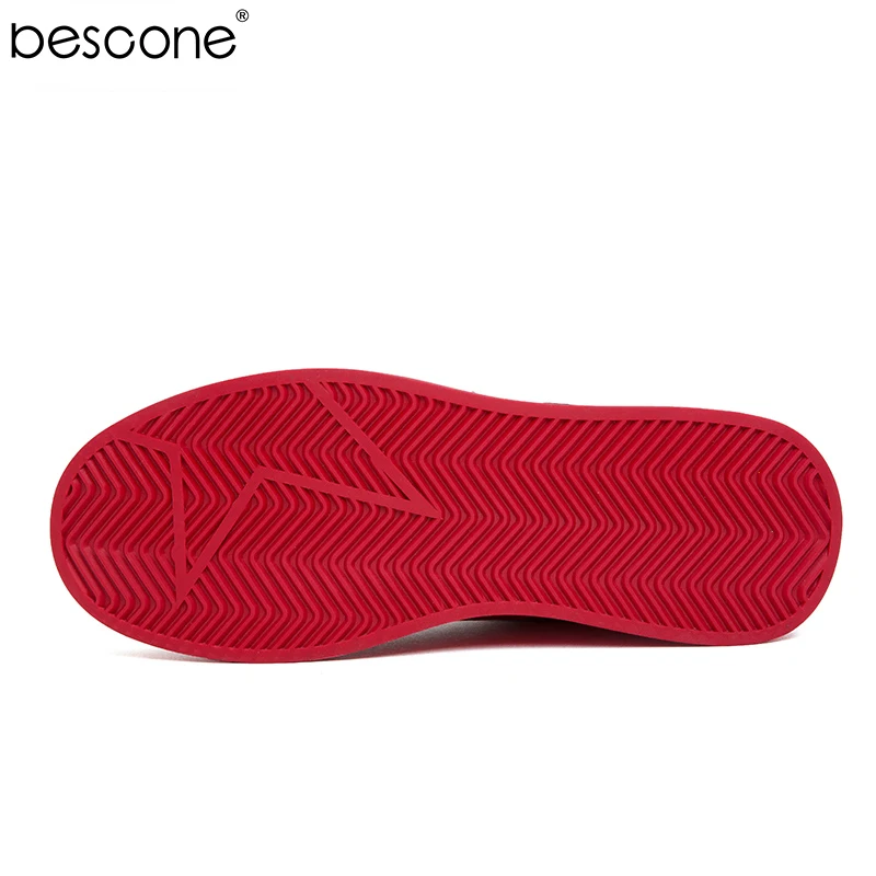 BESCONE/Новинка повседневные кроссовки модная Уличная обувь ярких цветов на