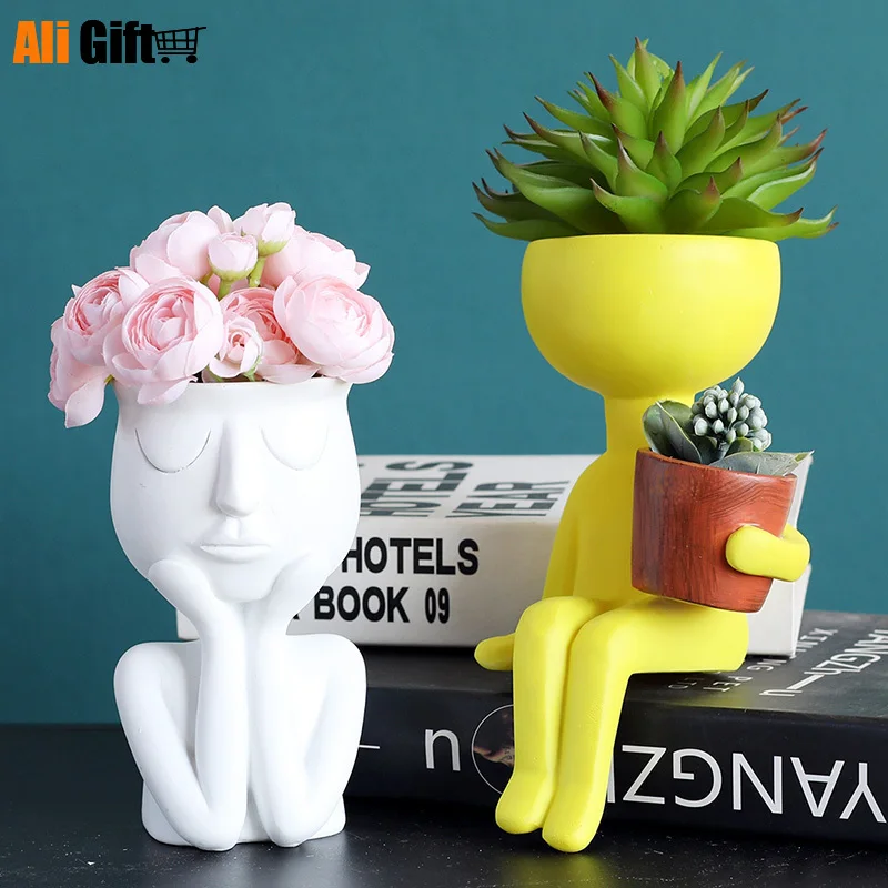 

Северное растение горшок для оформления дома Европейский настольный декоративный цветочный горшок Suculenta Bloempot украшения для балкона Новинк...