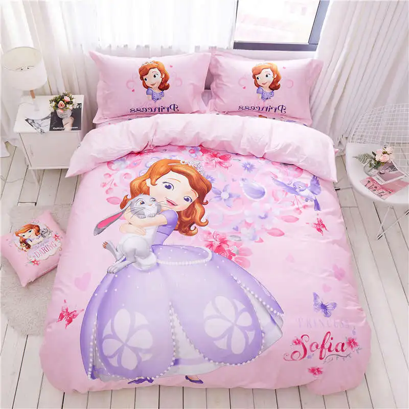 Комплекты постельного белья Disney sophia для девочек декор кровати двойной размер