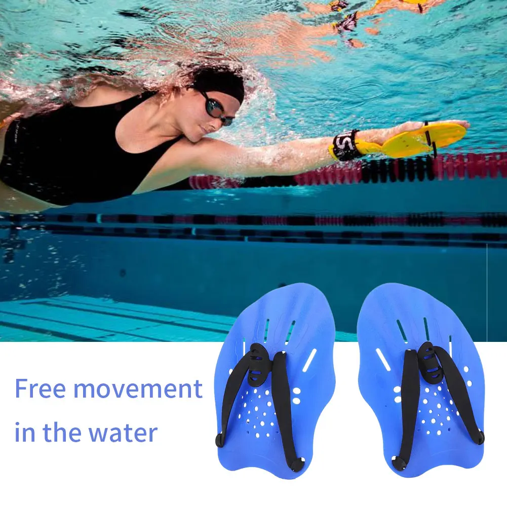 

Swimming Paddles Swim Hand Training Paddles Swim Training Tools With Adjustable Straps For Swimming 1PCS Swimming Paddles