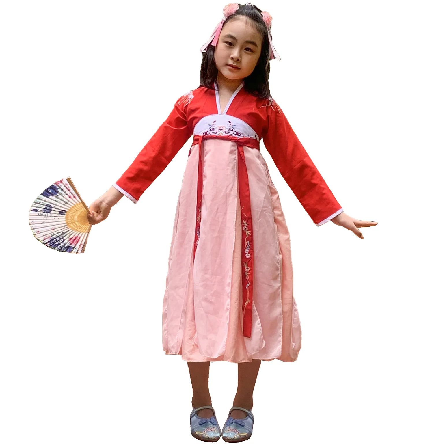 

Children's Day Performance Clothing Girls' Costume National Hanfu Dance Performance Wear