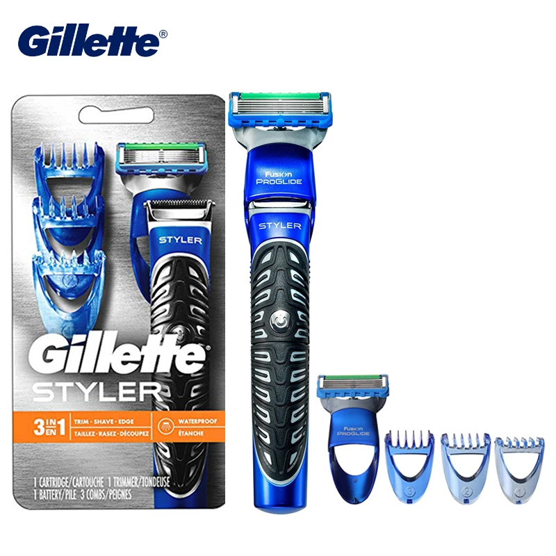 Электробритва Gillette Styler 3 в 1 для мужчин с функциями стрижка лица Стрижка бороды