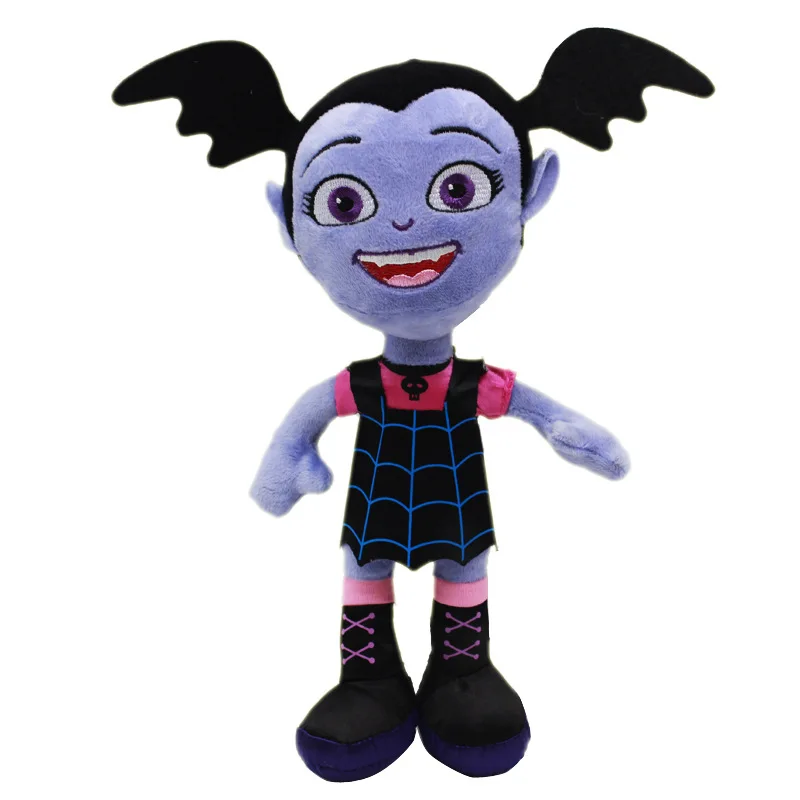 

25cm Movie Junior Vampirin Vampire Girl Plush Toys Doll The Vamp Batwoman Girl Plush Stuffed Toys Gifts for Children Kids Girls