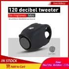 Звонок велосипедный аккумуляторный, дБ, водостойкий