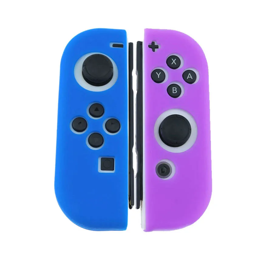 BJ YuXi для nyd Switch NS Joy Con корпус на замену чехол для NX JoyCons контроллер чехол Противоскользящий защитный чехол для кожи - Цвет: BJ