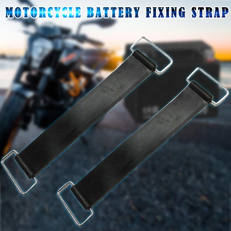 

Hot Battery Rubber Band Strap Fixed Holder Elastic Bandage Belt Stretchable for Motorcycle X66