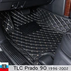 Коврик для авто для Toyota land cruiser Prado 90 лево руль 1996-2002  авто аксессуары из экокожи в салон автомобиля.Профессиональный производитель.сдеолано в иркутске.индивидуальный пошив и ручная работа