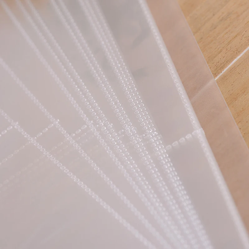 Полипропиленовый простой матовый чехол прозрачная вставка тип 5R 7 дюймов