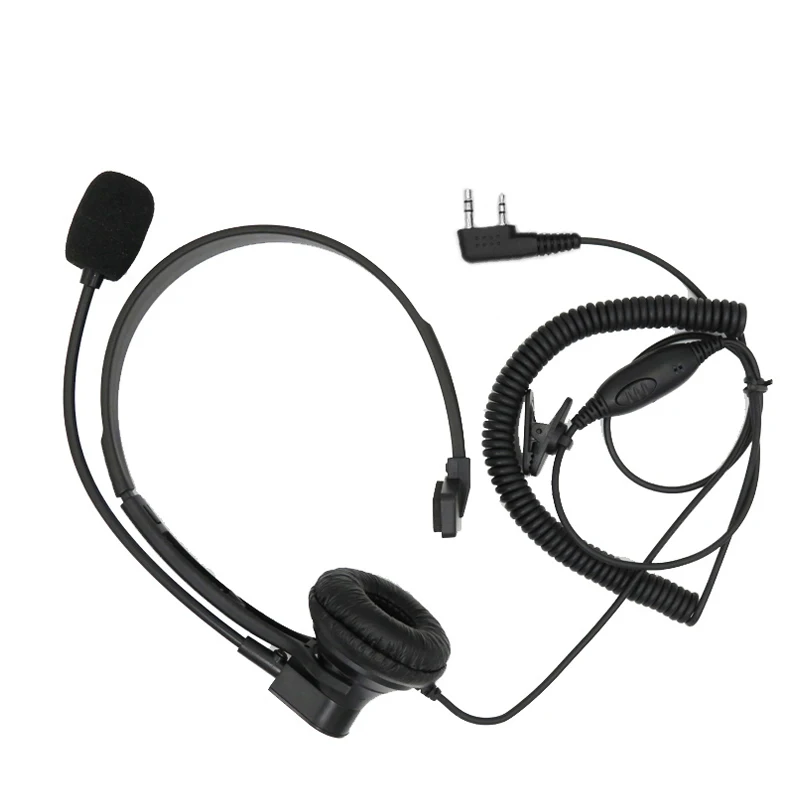 

Гарнитура Baofeng-Walkie Talkie Boom с встроенным PPT, Baofeng UV-5R 888S, Quansheng Wouxun TYT