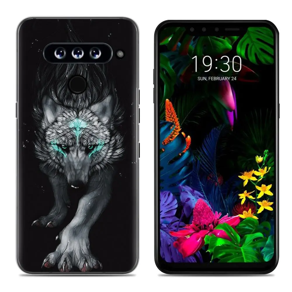Для LG G8s ThinQ чехол силиконовый мягкий ТПУ чехол для телефона для LG G8 ThinQ задняя крышка тонкий чехол для LG G8 S g8s G 8 8 S чехлы мультфильм