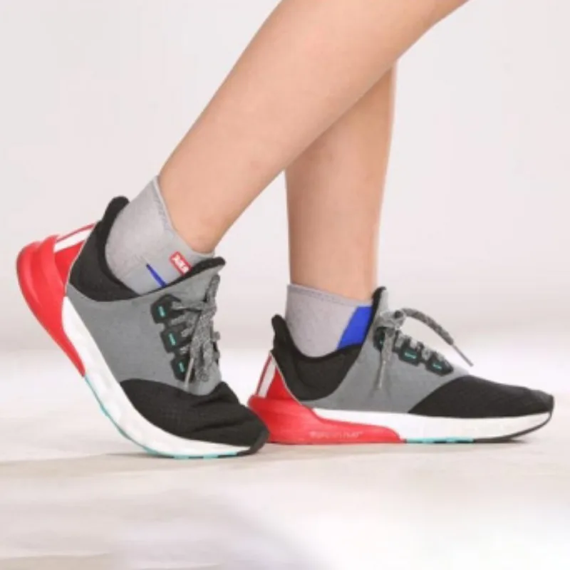 Детские 1 пара ботильоны Поддержка тонкая дышащая регулируемая ножка с закрытой