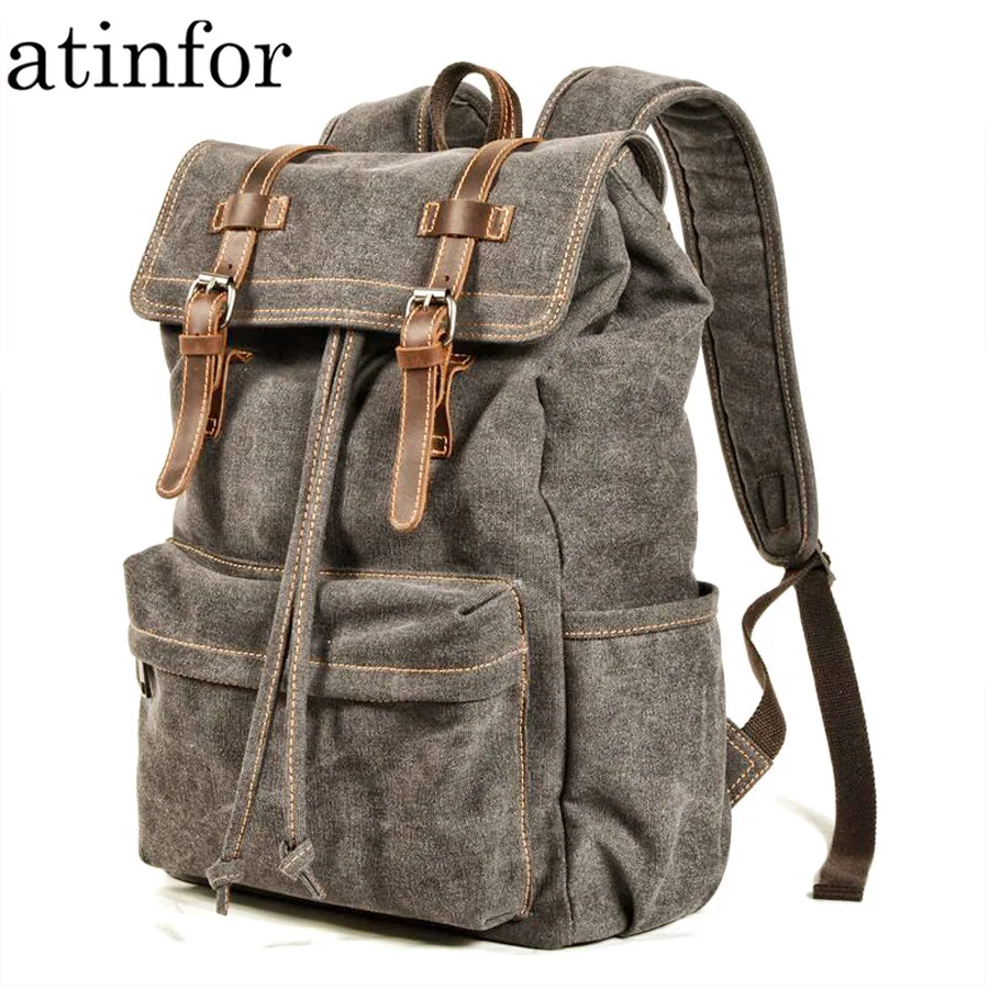 

Рюкзак мужской из натуральной коровьей кожи, с защитой от кражи