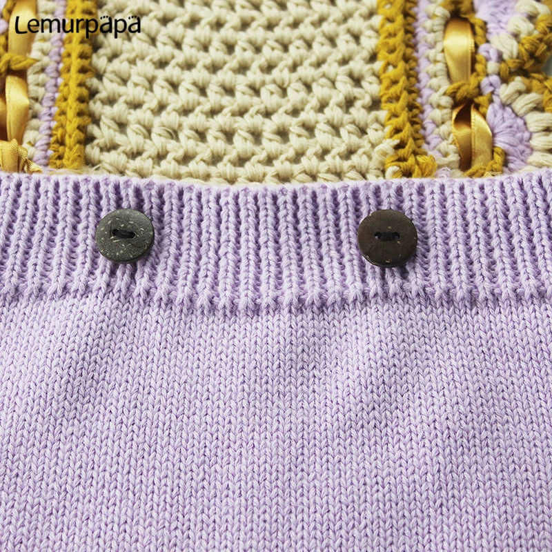 

Knitting Baby Clothes Rompers Girl Cute Embroidery Onesie Newborn Outfit costume Baby Romper Girls 0-3y bebe Clothing