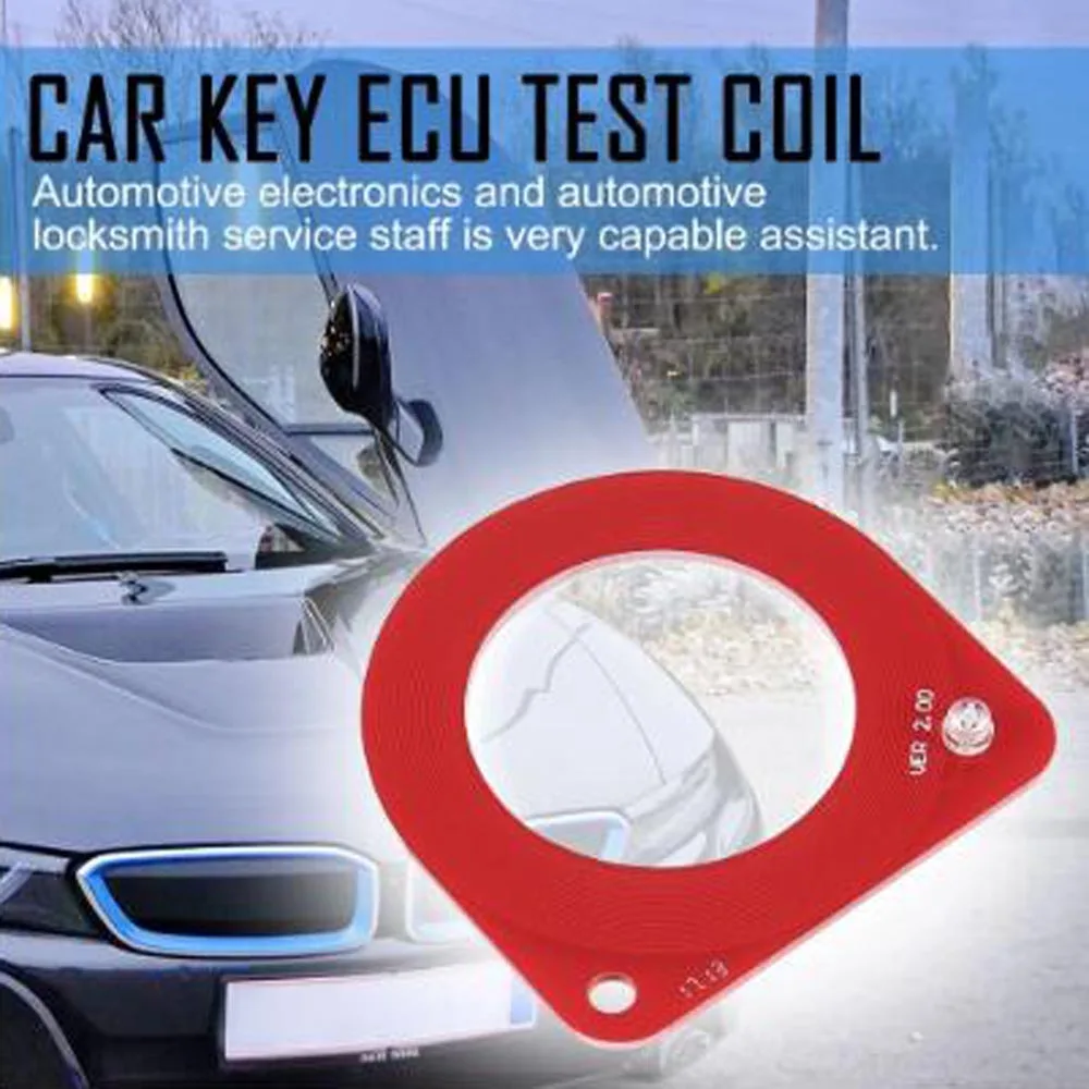 Популярный Автомобильный ключ ECU тестовая катушка автомобильный индукционный