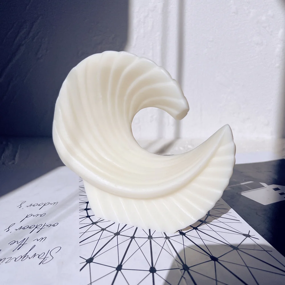 Эстетические силиконовые формы в рубчик для свечей форма полоску неправильной