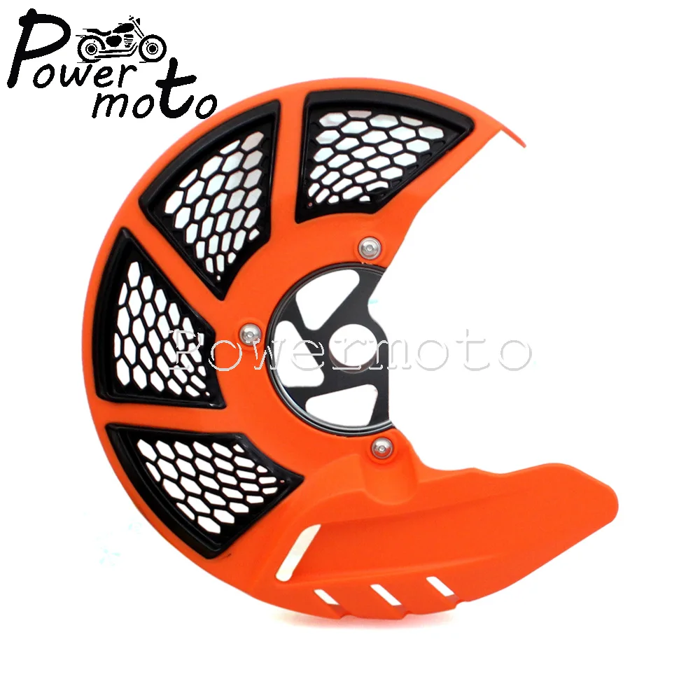 Orange Motorcycle Brake Disc Guard w/ Mounting Kit for EXC-F XCF SX-F EXC SMR XC SX 125 150 200 250 300 450 525 530 2003-15 | Автомобили и