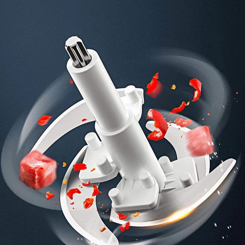 

Electric Meat Grinder Automatic Meat Cutter Stainless Steel And Glass Cup 220V 250W Kitchen Household Food Chopper Blender